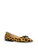leopard pattern ballerinas