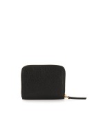 logo plaque zip-around purse