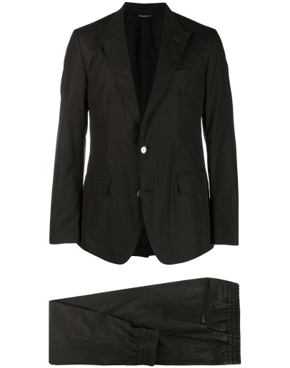 poplin two-piece suit
