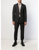 poplin two-piece suit