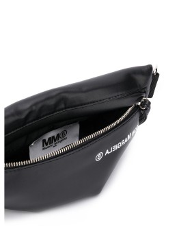 logo zipped belt bag