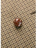 checked flared coat