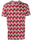 all-over logo print T-shirt