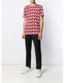 all-over logo print T-shirt