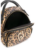 mini leopard print backpack