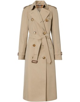 Cotton Gabardine Trench Coat