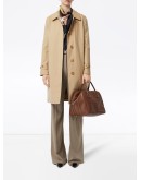 Gabardine car coat