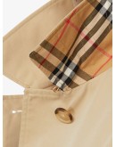 Gabardine car coat