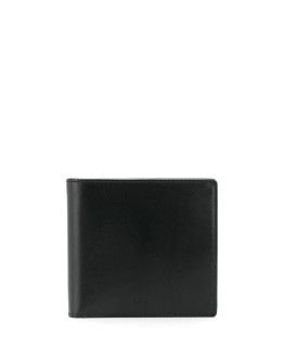 embossed logo wallet