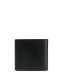 embossed logo wallet