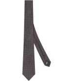 polka dot print tie