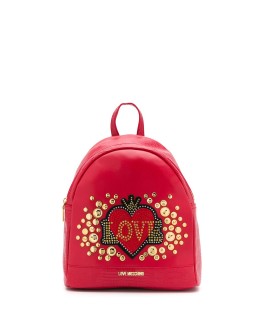 heart logo backpack