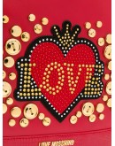 heart logo backpack