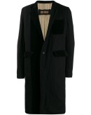 classic single-breasted coat