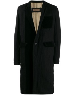 classic single-breasted coat