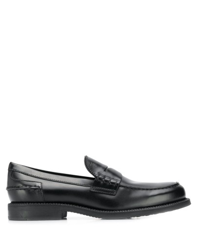 chunky penny loafers