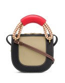 Bonnie rope-handle handbag