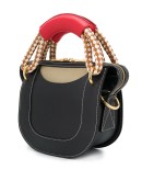 Bonnie rope-handle handbag
