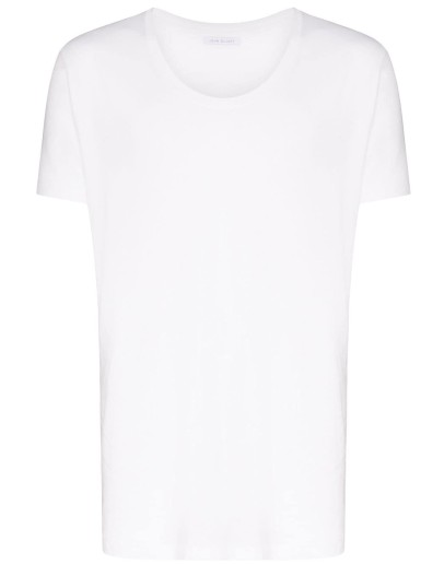 curve U-neck T-shirt