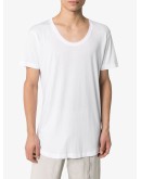 curve U-neck T-shirt