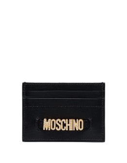 embellished-logo cardholder