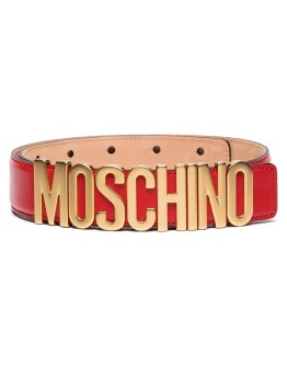 logo plaque belt