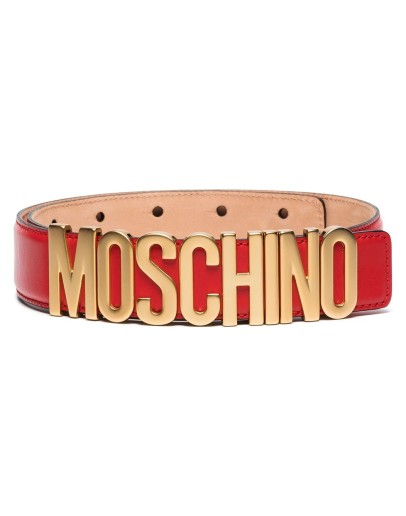 logo plaque belt