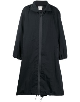 technical fabric raincoat
