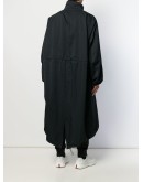 technical fabric raincoat
