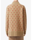 Monogram Wool Cashmere Blend Oversized Cardigan