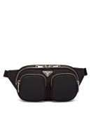 padded zipped belt bag