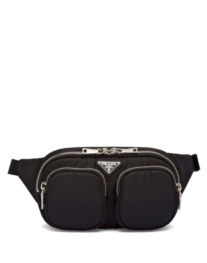 padded zipped belt bag