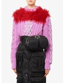 padded zipped belt bag