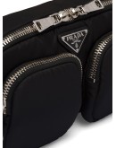 padded zipped belt bag