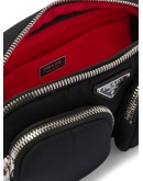 padded zipped belt bag