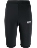 logo print cycling shorts