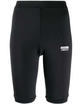 logo print cycling shorts