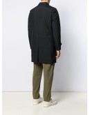 single-breasted parka coat