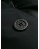 single-breasted parka coat