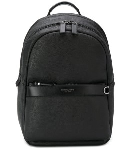 logo print backpack