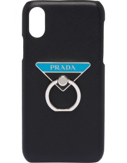 logo-plaque pull-ring iPhone X/XS case