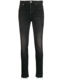 stonewashed skinny jeans