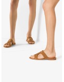 Moha raffia flat sandals
