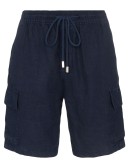 Baie linen cargo shorts