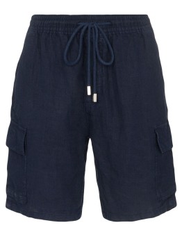 Baie linen cargo shorts