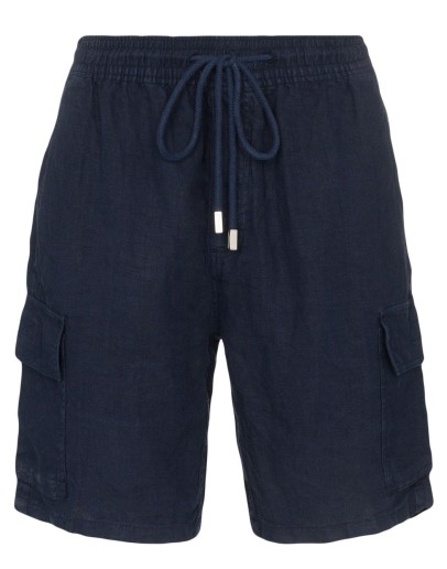 Baie linen cargo shorts