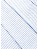 Seersucker Stripe Classic Pleated Skirt