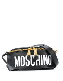 logo print belt bag