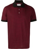 Gancini piqué polo shirt