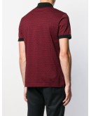 Gancini piqué polo shirt